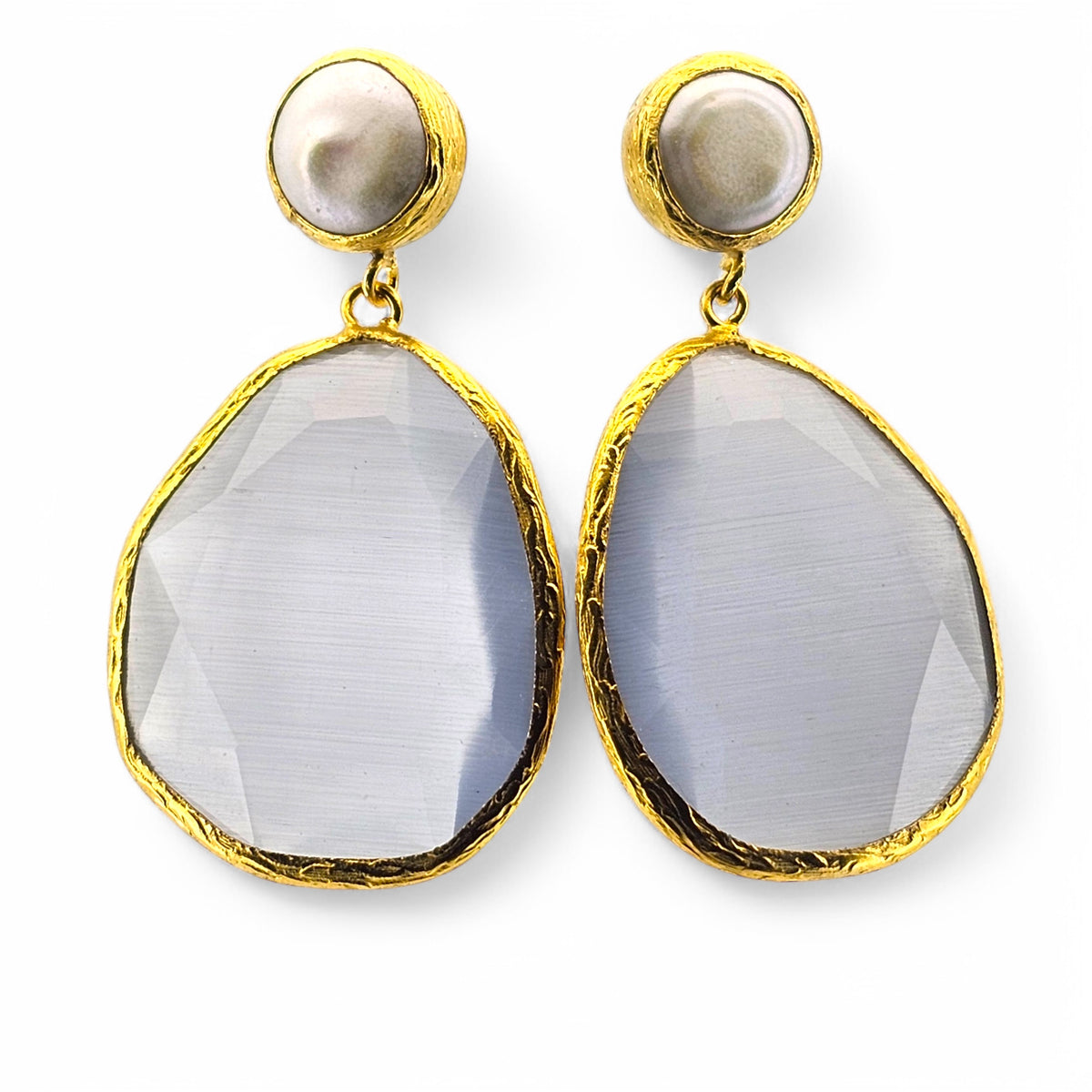 Twin Glow  Pearl & Grey