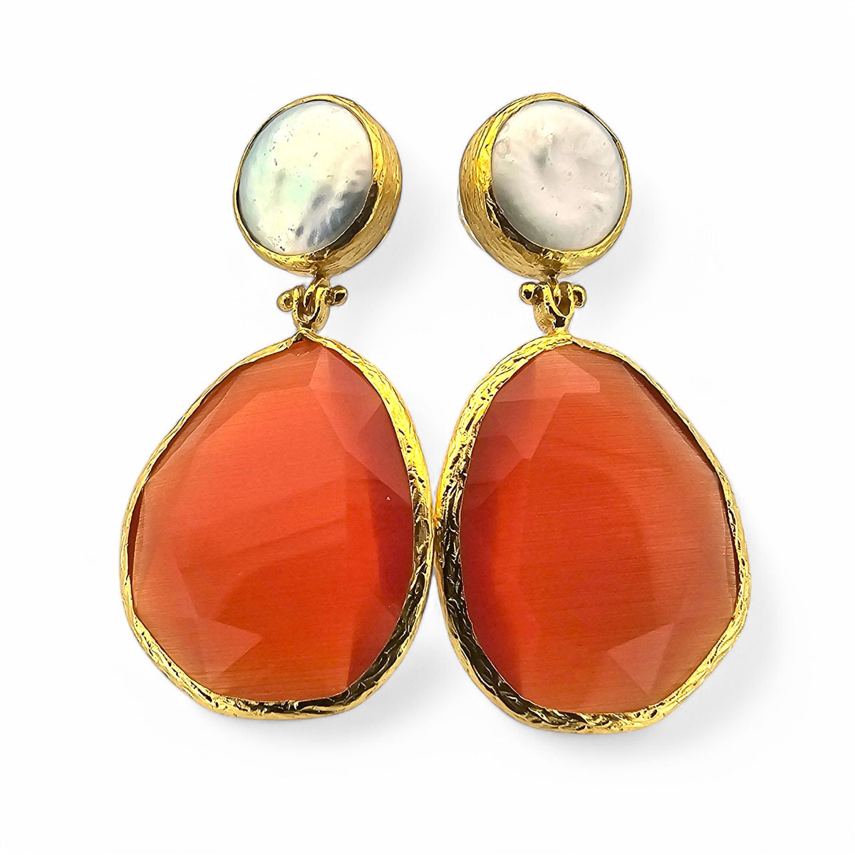 Twin Glow  Red & Pearl
